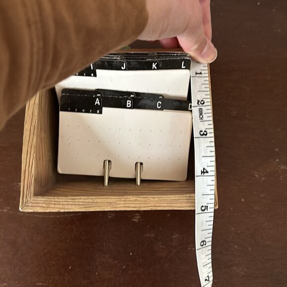 Vintage Dwarf Desk Address Rolodex - Picture 9 of 9